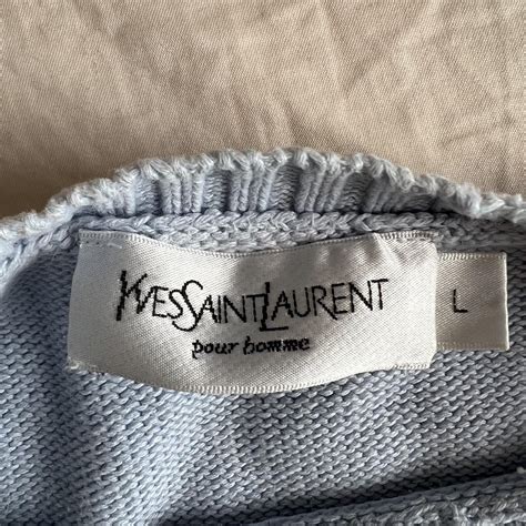 ysl vintage jumper|used ysl accessories.